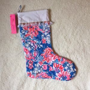 Lilly Pulitzer Christmas Stocking